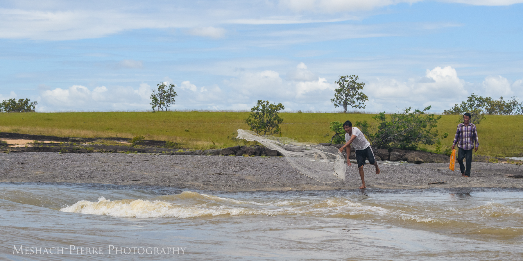 Me with my camera on the Essequibo river